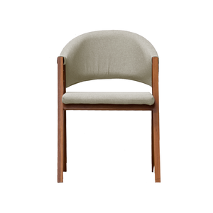 Cadeira de Jantar Essencial Luxo - Veludo Bege
