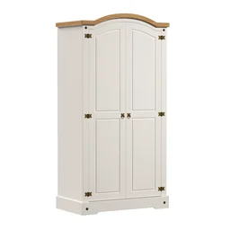 Guarda-Roupa Infantil 2 Portas Smile - 2 Guarda-Roupa Infantil 2 Portas Smile - 2