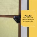 Ver imagem 3 de Porta Mosquiteira de Giro 1,00m X 2,10m Bronze