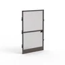 Porta Mosquiteira de Giro 0,80m X 2,10m Bronze - 1
