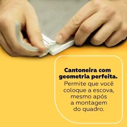 Mosquiteira Corredeira para Janela 1,00m X 1,20m Branca - 4