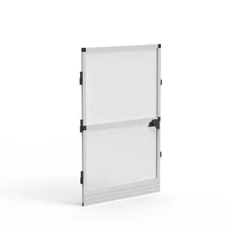 Porta Mosquiteira de Giro 1,20m X 2,10m Cinza Claro