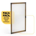 Ver imagem 2 de Tela Mosquiteira Corredeira para Janela 0,60m X 1,20m Bronze
