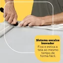 Ver imagem 5 de Tela Mosquiteira Corredeira para Janela 0,60m X 1,20m Preta