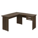 Ver imagem 5 de Mesa em L Escritório Alfama Marrom