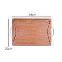 Ver imagem 2 de Tábua de Madeira para Churrasco com Cabo de Alumínio - Stolf 44x30