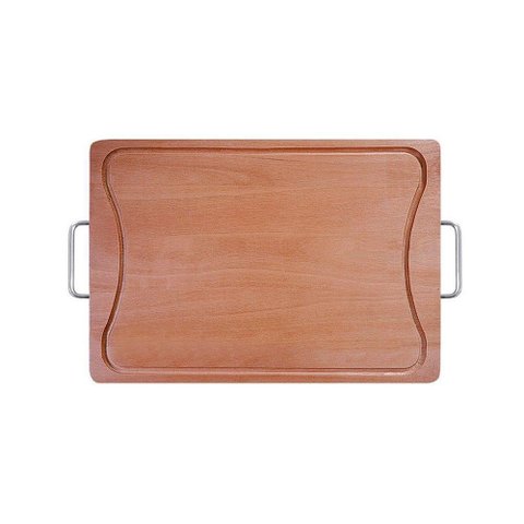 Tábua de Madeira para Churrasco com Cabo de Alumínio - Stolf 44x30