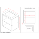 Ver imagem 2 de Balcão Cooktop Lara 04 Bocas com 2 Nichos Multiuso - Savana Móblis