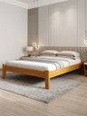 Ver imagem 1 de Cama Queen Turca 100% Madeira Maciça Reforçada Pinus Mel