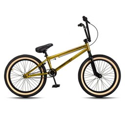 Bicicleta Aro 20 BMX Catraca K7 Cog 9 Pçs Aço Hi-Ten Gap P03 Dourada - D'Rossi DRossi - 1