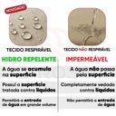 Ver imagem 6 de Poltrona Sala Orgânica Lua Base Fixa Kit 2 Napoli Hidrorepelente D03 - D'rossi