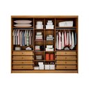 Ver imagem 3 de Guarda Roupa 3 Portas e 8 Gavetas Diamond/londres Plus Cumaru - Novo Horizonte