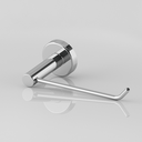 Ver imagem 4 de Porta Papel Higiênico para Banheiro Escovado Atenas Grego Metal