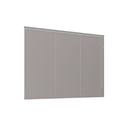 Ver imagem 2 de Persiana Horizontal 25mm Alumínio Crisdan sem Furos Aparente Largura 1,50 X 1,00 Altura Prata