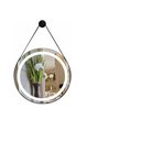 Ver imagem 3 de Espelho Redondo com Luz de Led 90cm Alça Touch Screnn Branco Neutro