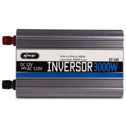 Conversor 12v para 100v de energia 3000w transformador - 1