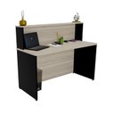 Ver imagem 2 de Balcão Atendimento Recepção Consultório 1200x600 Netmobil - Dubai