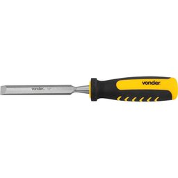 Formão Chanfrado com Cabo em Pvc 1/2" Vonder - 1