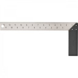 Esquadro para carpinteiro 12" com cabo plástico Vonder - 2