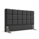 Ver imagem 5 de Cabeceira Cama Box King 193cm Estofada Bouclé Boss:Cinza Escuro