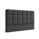 Ver imagem 3 de Cabeceira Cama Box King 193cm Estofada Bouclé Boss:Cinza Escuro