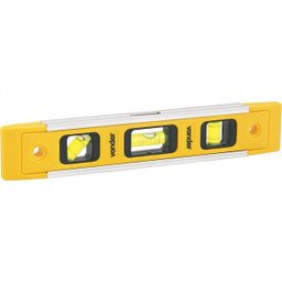 Nível plástico com base magnética 9" Vonder - 1