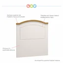 Ver imagem 4 de Cabeceira Painel Solteiro Smile Yescasa