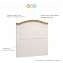 Ver imagem 4 de Cabeceira Painel Solteiro Smile Yescasa