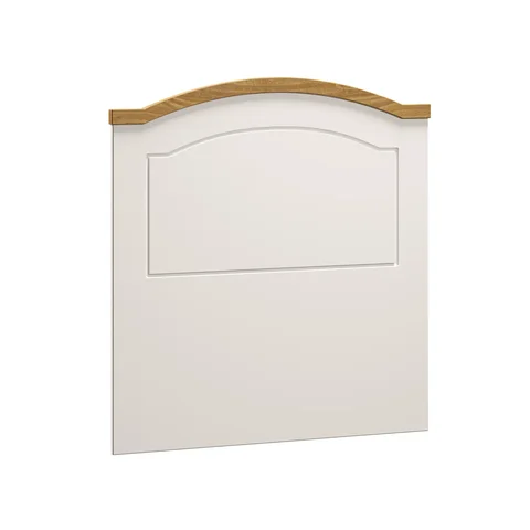 Cabeceira Painel Solteiro Smile Yescasa Creme/Carvalho