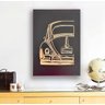 Quadro Fusca VW Carro Antigo- Entalhado Madeira - Moderno - 3