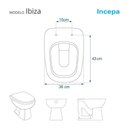 Ver imagem 2 de Tampa de Vaso Decorada Golfinho Conchas para Bacia Ibiza