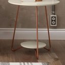 Ver imagem 6 de Conjunto de Mesa de Centro e Mesa de Apoio Liz Off White