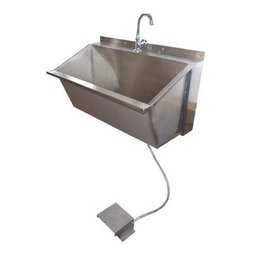 Pia de Assepsia Inox Lavatório para Mãos 55x60 cm Nortinox - 4
