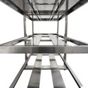 Ver imagem 7 de Mesa Aço Inox Industrial 190x70x90cm Prateleiro Duplo Nortinox