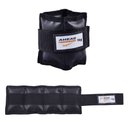 Ver imagem 2 de Kit Par de Caneleiras (Tornozeleiras) 1kg; 3kg; 6kg e 10kg Preto