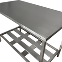 Ver imagem 4 de Mesa Aço Inox Profissional 110x70x90cm Nortinox