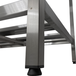 Mesa Aço Inox Profissional 110x70x90cm Nortinox - 6