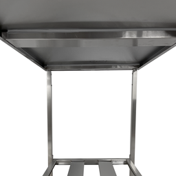 Mesa Aço Inox Profissional 110x70x90cm Nortinox - 5