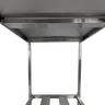 Mesa Aço Inox Profissional 110x70x90cm Nortinox - 5