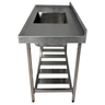 Pia de Aço Inox Industrial Nortinox 120x60x90 Cm - 4