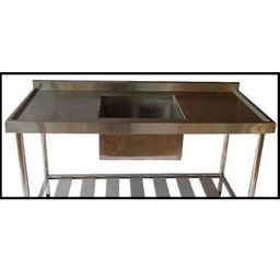 Pia de Aço Inox Industrial Nortinox 130x60x90 cm - 4