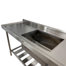 Pia de Aço Inox Industrial Nortinox 150x60x90 Cm - 3