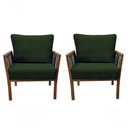Ver imagem 2 de Kit 2 Poltronas Luxo Califórnia 0130 Verde Musgo