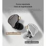 Fone de Ouvido KZ PR1 HiFi Edition Sem Microfone Prata PR1 HiFi sem microfone - 4