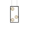 Lustre Pendente Quality Orbit Ii 1557 Preto G9 Bivolt - 1