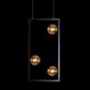 Ver imagem 5 de Lustre Pendente Quality Orbit Ii 1557 Preto G9 Bivolt