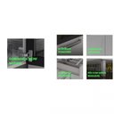 Ver imagem 6 de Balcão Cozinha em Aço 3 Portas 2 Gavetas 120cm sem Tampo Dobradiças Slow Motion Tarsila Itatiaia 