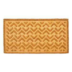 Capacho Fibra de Coco Ruby 23 Bege 0,33x0,60m