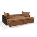 Ver imagem 3 de Sofá sem Caixa Retrátil Reclinável Mônaco 2,20m Estilo Estofados - França Linhosoft Cor "terracota"