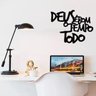 Quadro Frase Religiosa Decoração "Deus É Bom O Tempo Todo" Mdf - 1